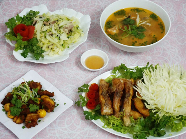 Thực đơn cơm chiều cả nhà thêm yêu