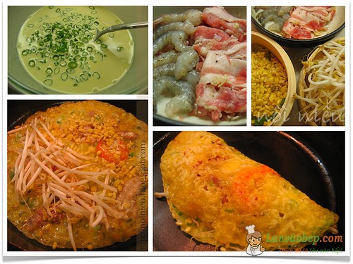 Tết trung thu người miền Nam làm món bánh xèo