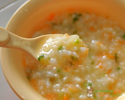 Cháo thịt bằm, món ăn sáng tuyệt hảo cho bé