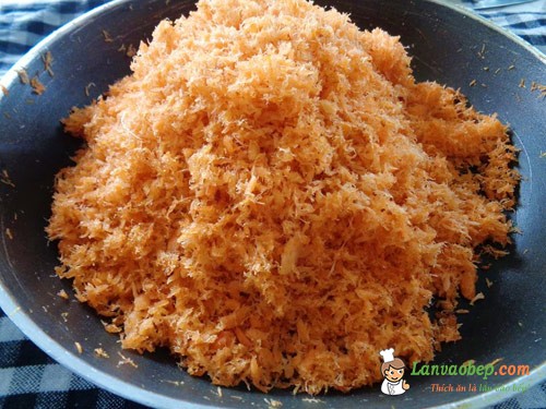 Ruốc cá thu thơm ngon bổ dưỡng cho bé