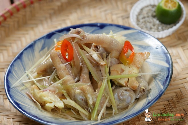 Cách làm chân gà muối chua giòn ngon