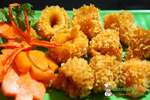 Miếng ngon khó từ với mực chiên bơ