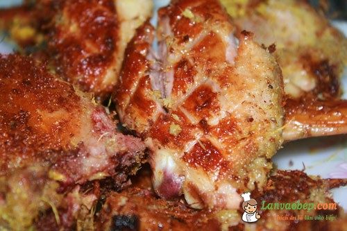 Làm thịt vịt nướng riềng mẻ thơm ngon