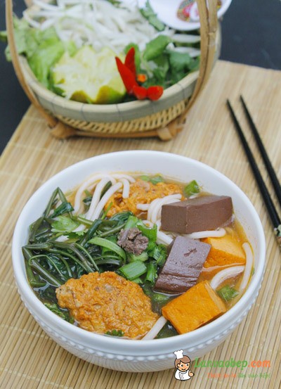 Canh bún ngon cho ngày mới