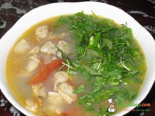 Cách nấu canh ngao rau răm trong và ngọt nước