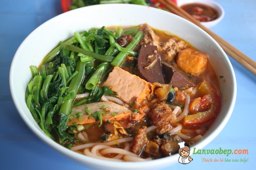 Canh bún ngon cho ngày mới