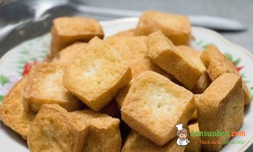Biến tấu với món đậu phụ rán sả ớt ngon lạ