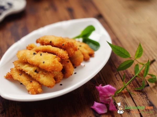 Gà que chiên giòn bé ăn là mê