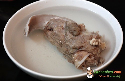 Ăn sáng đạt chuẩn với món lưỡi heo nấu pate