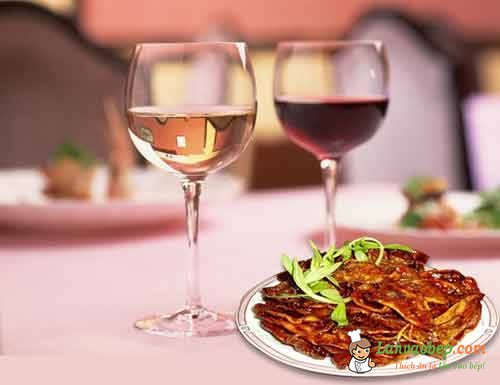 Học cách kết hợp rượu vang và món ăn đúng cách