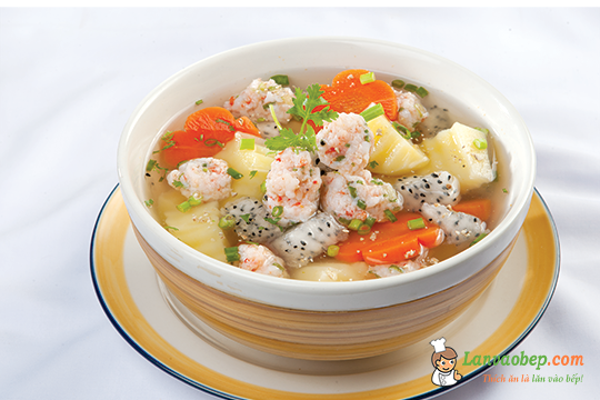 Canh thanh long, sự sáng tạo tạo nên món ăn ngon