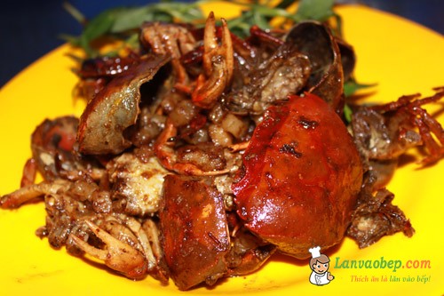  Cua đồng rang me món ngon đồng quê