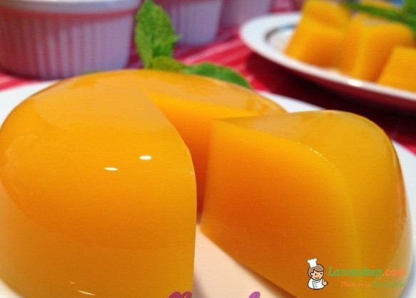 Rau câu bí đỏ vừa đẹp vừa ngon