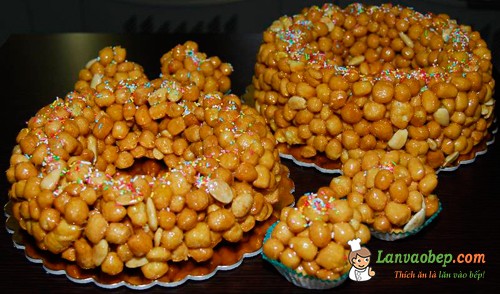 Bánh viên chiên giòn,món ngon cho bé yêu