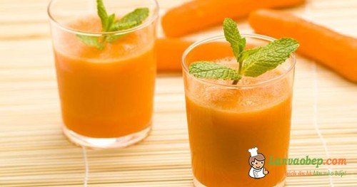Làm sinh tố cà rốt sữa chua vừa tốt sức khỏe lại vừa đẹp da