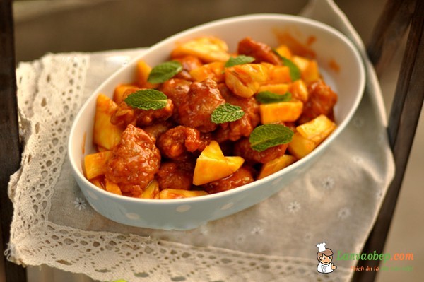 Hướng dẫn làm món cánh gà chiên giòn xốt dứa chua ngọt