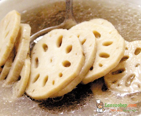 Củ sen sốt sữa chua, món ăn chay ngon của Nhật