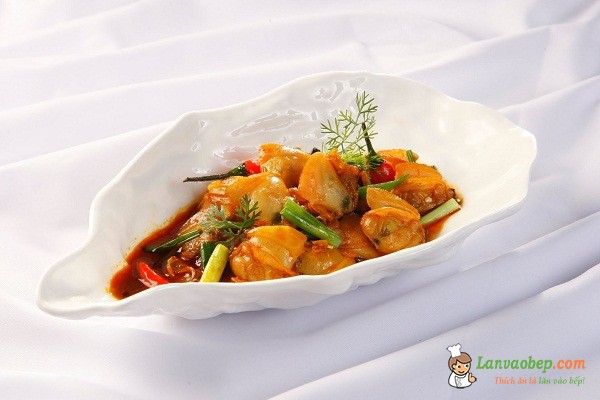 Ngon cơm với món nghêu kho tộ