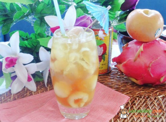 Trà vải lạnh xua tan cái nóng mùa hè