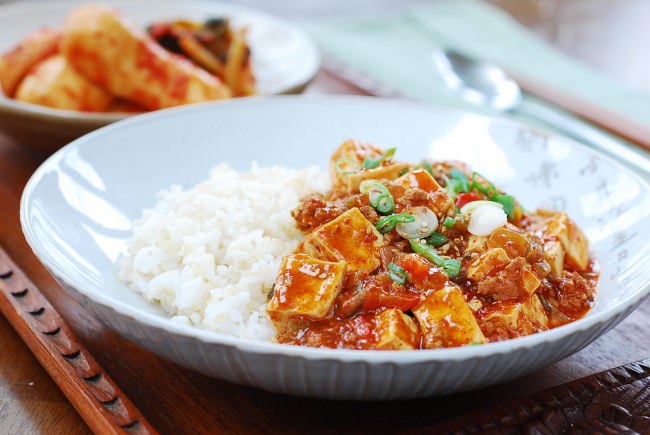 Đậu phụ sốt thịt Hàn quốc đơn giản mà bổ dưỡng